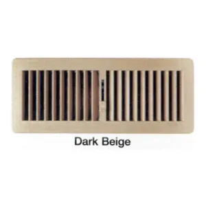 PLASTIC FLR REG 300X100 D BEIG - FG3010DB - 300 x 100mm - Plastic Floor Registers - Grilles & Diffusers - Components