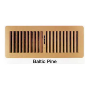 PLASTIC FLR REG 300X100 PINE - FG3010PE - 300 x 100mm - Plastic Floor Registers - Grilles & Diffusers - Components