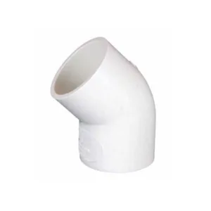 PVC EQUAL ELBOW 45° 40MM - PVC45E40 - 45° Equal Elbow - PVC Pipe & Joiners - PVC - Components