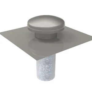 ROOF VENT DUNE FORMABLE ALUMINIUM BAL - RVDUNALUBAL - Roof Vents - Aluminum - Roof Cowl & Kits - Ventilation - Components