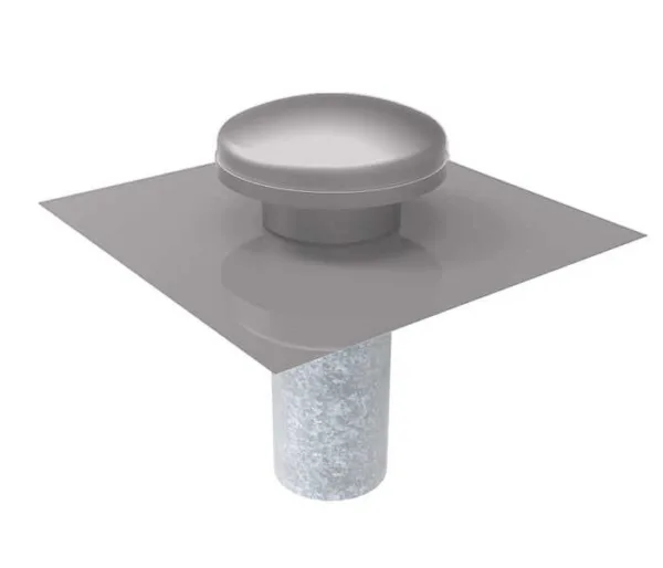 ROOF VENT SHALE GREY ALUMINIUM BAL - RVSGALUBAL - Roof Vents - Aluminum - Roof Cowl & Kits - Ventilation - Components