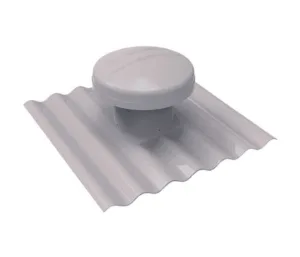 ROOF VENT SHALE GREY CORRUGATED RVSGCOR Roof Vents Corrugated Roof Cowl Kits Ventilation Components AU DEPOT - AU DEPOT