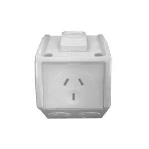 SO WPROOF SINGLE 10A IP53 250V - FD56S110H - Power Outlet - Weatherproof - Power Products - Electrical - Components