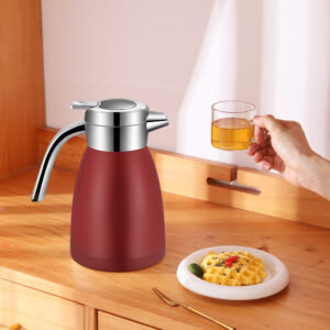 SOGA 1.2L Stainless Steel Insulated Vacuum Flask Water Bottle Red, Home & Living, Kitchen Dining, Servingware, Other, ,  - AU DEPOT 2