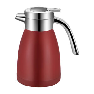 SOGA 1.2L Stainless Steel Kettle Insulated Vacuum Flask Water Coffee Jug Thermal Red Other WaterJug12RED AU DEPOT Other - AU DEPOT