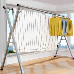 SOGA 1.6m Portable Standing Clothes Drying Rack Foldable Space-Saving Laundry Holder Indoor Outdoor, Home & Living, Laundry, Drying Racks, , ,  - AU DEPOT 2