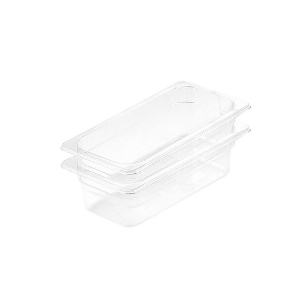 SOGA 100mm Clear Gastronorm GN Pan 1/3 Food Tray Storage Bundle of 2, Home & Living, Kitchen & Dining, Bakeware, Baking Trays, ,  - AU DEPOT 1