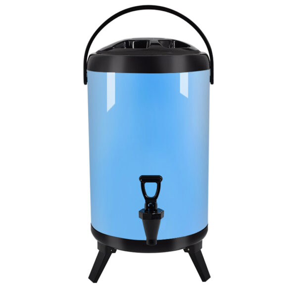 SOGA 10L Stainless Steel Insulated Milk Tea Barrel Hot and Cold Beverage Dispenser Container with Faucet Blue, Home & Living, Kitchen & Dining, Barware, Spirit Dispensers, ,  - AU DEPOT 1