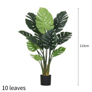 SOGA 113cm Artificial Indoor Potted Turtle Back Fake Decoration Tree Flower Pot Plant, Home & Living, Home Decor, Artificial Plants, , ,  - AU DEPOT 2