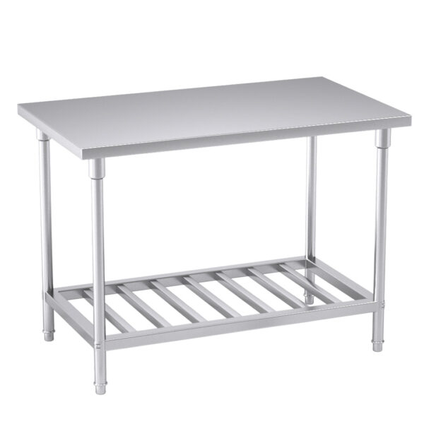 SOGA 120*70*85cm Commercial Catering Kitchen Stainless Steel Prep Work Bench, furniture, kitchen & dining room furniture, buffets, sideboards & kitchen islands, , ,  - AU DEPOT 1