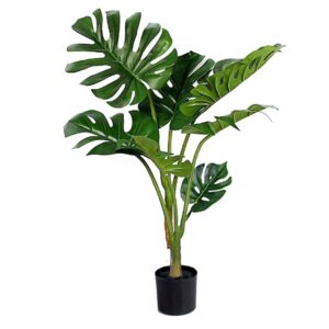 SOGA 120cm Artificial Green Indoor Turtle Back Fake Decoration Tree Flower Pot Plant APlantFH1207 AU DEPOT - AU DEPOT