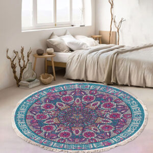 SOGA 120cm Mandala Area Rug for Living Room Lounge, Bedroom, Anti-slip Doormat, Home Decor, Home & Living, Home Decor, Rugs, Shaggy Rugs, ,  - AU DEPOT 2