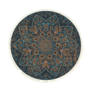 SOGA 120cm Mandala Pattern Circle Area Rugs for Living Room Lounge Anti slip Doormat Home Decor Shaggy Rugs CarpetYH40 AU DEPOT Shaggy Rugs - AU DEPOT