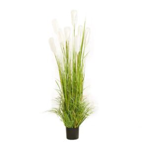 SOGA 120cm Nearly Natural Plume Grass Artificial Plant, Home & Living, Home Decor, Artificial Plants, , ,  - AU DEPOT 2