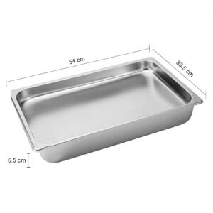 SOGA 12X Gastronorm GN Pan Full Size 1/1 GN Pan 10cm Deep Stainless Steel Tray, Home & Living, Kitchen & Dining, Bakeware, Baking Trays, ,  - AU DEPOT 2