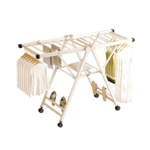 SOGA 140cm Portable Wing Shape Clothes Drying Rack Foldable Space-Saving Laundry Holder, Home & Living, Laundry, Drying Racks, , ,  - AU DEPOT 1