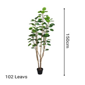 SOGA 150cm Plastic Potted Polyscias Scutellaria Plant Home Garden Artificial Tree, Home Decor, Home & Living, Home Decor, Artificial Plants, , ,  - AU DEPOT 2