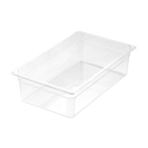 SOGA 150mm Clear Gastronorm GN Pan 11 Food Tray Storage Baking Trays VICPans1403X1 AU DEPOT Baking Trays - AU DEPOT