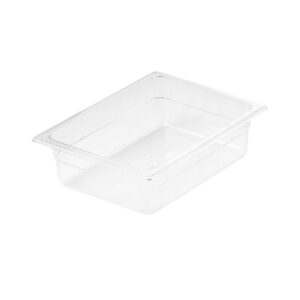 SOGA 150mm Clear Gastronorm GN Pan 12 Food Tray Storage Baking Trays VICPans1417X1 AU DEPOT Baking Trays - AU DEPOT