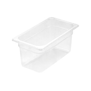 SOGA 150mm Clear Gastronorm GN Pan 13 Food Tray Storage Baking Trays VICPans1423X1 AU DEPOT Baking Trays - AU DEPOT