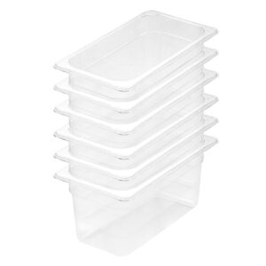 SOGA 150mm Clear Gastronorm GN Pan 1/3 Food Tray Storage Bundle of 6, Home & Living, Kitchen & Dining, Bakeware, Baking Trays, ,  - AU DEPOT 1