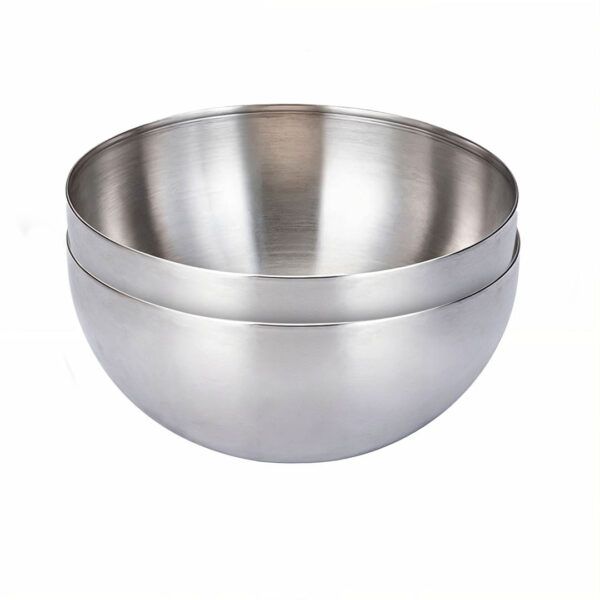 SOGA 15cm Elegant Silver Salad Bowl with Model 201 A Versatile Kitchen Essential, Home & living, kitchen & dining, cookware, casserole dishes, ,  - AU DEPOT 1