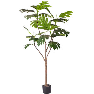 SOGA 180cm Artificial Natural Green Split-Leaf Philodendron Tree Fake Tropical Indoor Plant Home Office Decor, Home & Living, Home Decor, Artificial Plants, , ,  - AU DEPOT 1