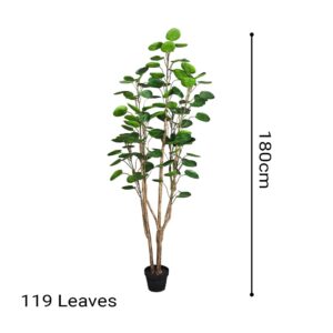 SOGA 180cm Plastic Potted Polyscias Scutellaria Plant Home Garden Artificial Tree, Home Decor, Home & Living, Home Decor, Artificial Plants, , ,  - AU DEPOT 2