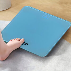 SOGA 180kg Digital Fitness Weight Bathroom Gym Body Glass LCD Electronic Scales Blue, home & living, bathroom, bathroom accessories, bathroom scales, ,  - AU DEPOT 2