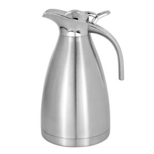 SOGA 2.0L Silver Color 3 Layer Inner Stainless Steel Vacuum Insulated and Outer Stainless Steel Thermal Flask Other BottleWKE22 AU DEPOT Other - AU DEPOT