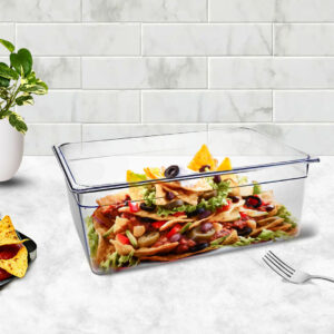 SOGA 200mm Clear Gastronorm GN Pan 1/1 Food Tray Storage, Home & Living, Kitchen & Dining, Bakeware, Baking Trays, ,  - AU DEPOT 2