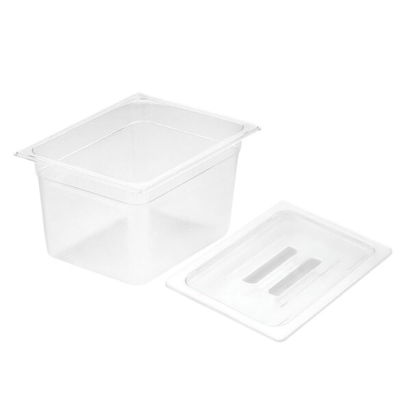 SOGA 200mm Clear Gastronorm GN Pan 1/2 Food Tray Storage with Lid, Home & Living, Kitchen & Dining, Bakeware, Baking Trays, ,  - AU DEPOT 1