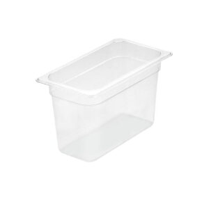 SOGA 200mm Clear Gastronorm GN Pan 13 Food Tray Storage Baking Trays VICPans1424X1 AU DEPOT Baking Trays - AU DEPOT