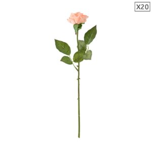 SOGA 20pcs Artificial Silk Flower Fake Rose Bouquet Table Decor Champion AFlowerRoseChampionX20 AU DEPOT - AU DEPOT