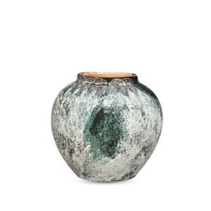 SOGA 21x22cm Green Small Ceramic Flower Vase Elegant Living Room Home Decor Vase816 AU DEPOT - AU DEPOT