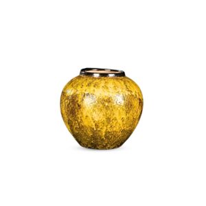 SOGA 21x22cm Yellow Small Ceramic Flower Vase Elegant Living Room Home Decor Vase804 AU DEPOT - AU DEPOT