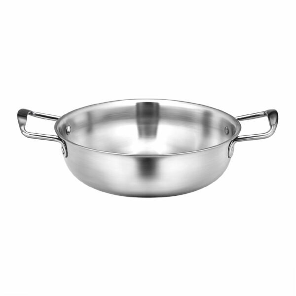 SOGA 22cm Premium Silver Seafood Dry Pot Stockpot Versatile and Durable Kitchen Essential, home & living, kitchen & dining, cookware, casserole dishes, ,  - AU DEPOT 1