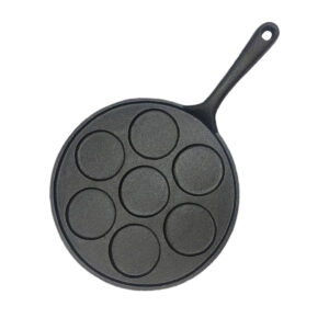 SOGA 23cm Cast Iron Takoyaki Fry Pan Octopus Balls Maker 7 Hole Cavities Grill Mold, Home & Living, Kitchen & Dining, Cookware, Frying Pans, ,  - AU DEPOT 1