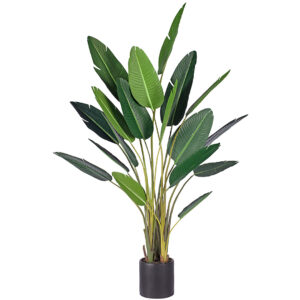 SOGA 245cm Artificial Giant Green Birds of Paradise Tree Fake Tropical Indoor Plant Home Office Decor, Home & Living, Home Decor, Artificial Plants, , ,  - AU DEPOT 1