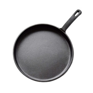 SOGA 26cm Round Cast Iron Frying Pan Skillet Griddle Sizzle Platter Frying Pans ZPai033 AU DEPOT Frying Pans - AU DEPOT