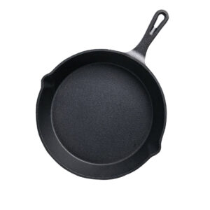 SOGA 26cm Round Cast Iron Frying Pan Skillet Steak Sizzle Platter with Handle Frying Pans ZPai007 AU DEPOT Frying Pans - AU DEPOT