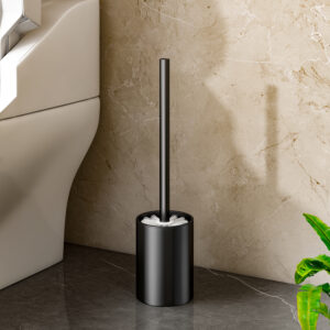 SOGA 27cm Wall-Mounted Toilet Brush with Holder Bathroom Cleaning Scrub Black, Home & Living, Bathroom, Bathroom Accessories, Other, ,  - AU DEPOT 2