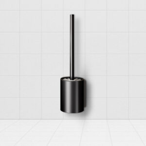 SOGA 27cm Wall Mounted Toilet Brush with Holder Bathroom Cleaning Scrub Black Other TAN1043 AU DEPOT Other - AU DEPOT