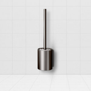 SOGA 27cm Wall Mounted Toilet Brush with Holder Bathroom Cleaning Scrub Dark Grey Other TAN1044 AU DEPOT Other - AU DEPOT