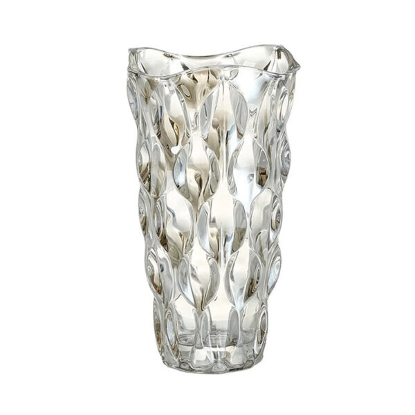 SOGA 29cm Glass Clear Vase Crystal VASE Thick Modern Home Decor, Home & Living, Home Decor, Vases, , ,  - AU DEPOT 1