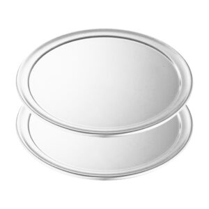 SOGA 2X 10 inch Round Aluminum Steel Pizza Tray Home Oven Baking Plate Pan Pasta Pizza Tools Pizza11605X2 AU DEPOT Pasta & Pizza Tools - AU DEPOT