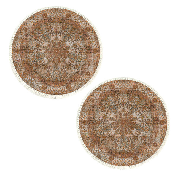 SOGA 2X 120cm Mandala Pattern Circle Area Rugs for Living Room Lounge, Anti-slip Doormat, Home Decor, Home & Living, Home Decor, Rugs, Shaggy Rugs, ,  - AU DEPOT 1