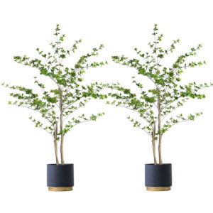 SOGA 2X 150cm Green Artificial Indoor Watercress Tree Fake Plant Simulation Decorative APlantFHSC1503X2 AU DEPOT - AU DEPOT