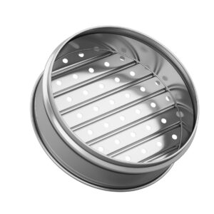 SOGA 2X 3 Tier Stainless Steel Steamers With Lid Work inside of Basket Pot Steamers 25cm, home & living, kitchen & dining, cookware, steamers, ,  - AU DEPOT 2