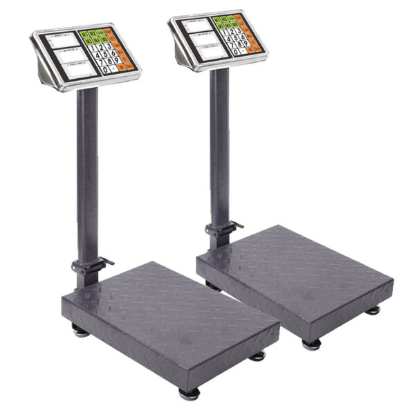 SOGA 2X 300kg Electronic Digital Platform Scale Computing Shop Postal Weight Black, Home & Living, Kitchen & Dining, Kitchen Tools & Utensils, Kitchen Scales, ,  - AU DEPOT 1